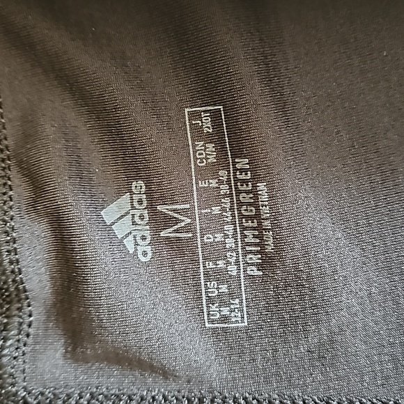 Adidas Primegreen Athletic Shorts Adidas 3 Stripes Sides Woven Medium 2.5" NWOT - Picture 5 of 9